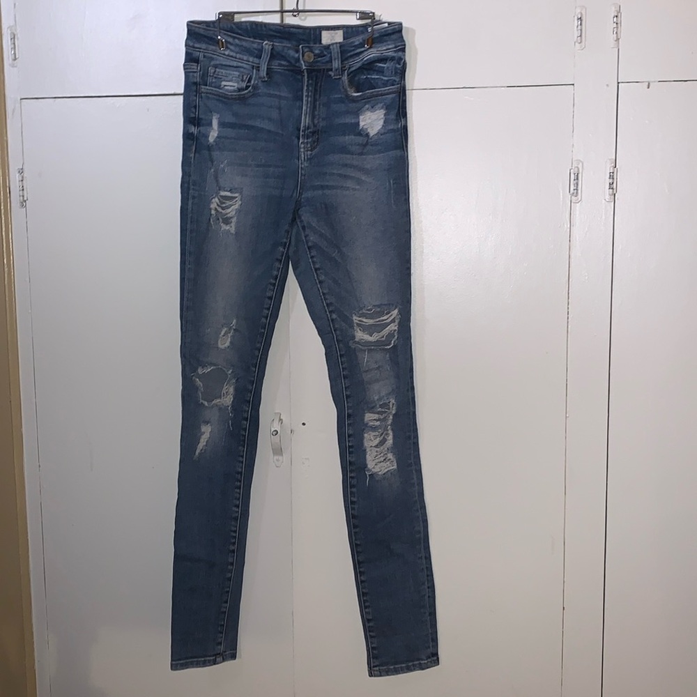 Bridge by Gly jeans. No size tag.